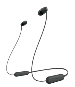אוזניות אלחוטיות Sony WI-C100 עם מיקרופון Bluetooth