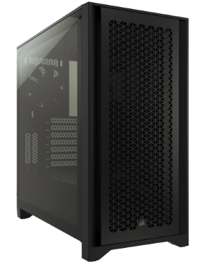 מארז CORSAIR 4000D AIRFLOW Tempered Glass Mid Tower ATX BLACK