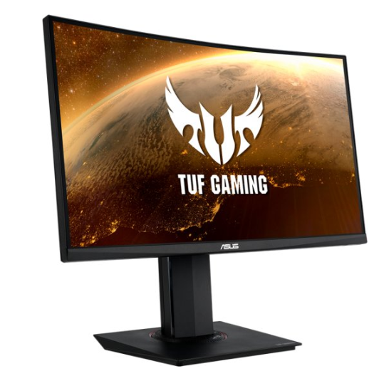 מסך מחשב גיימינג קעור ASUS TUF Gaming VG24VQR FHD VA LED 23.6'' FreeSync