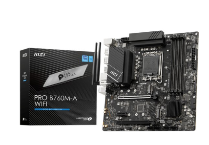 לוח אם MSI PRO B760M-A WIFI DDR5