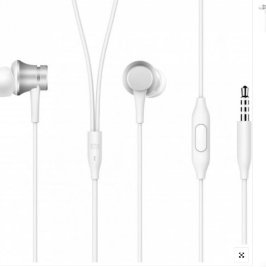 אוזניית כפתור XIAOMI IN-EAR BASIC כסוף