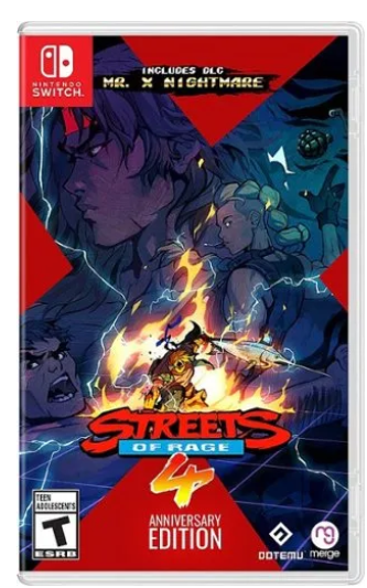 Streets of Rage 4 - Anniversary Edition - Nintendo Switch