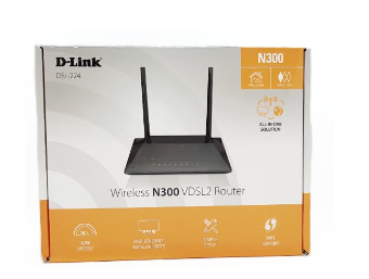 ראוטר D-Link DSL-224 N300 VDSL2/ADSL2+ 300Mbps