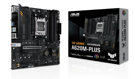 לוח אם ASUS TUF GAMING A620M-PLUS AMD AM5 A620 DDR5
