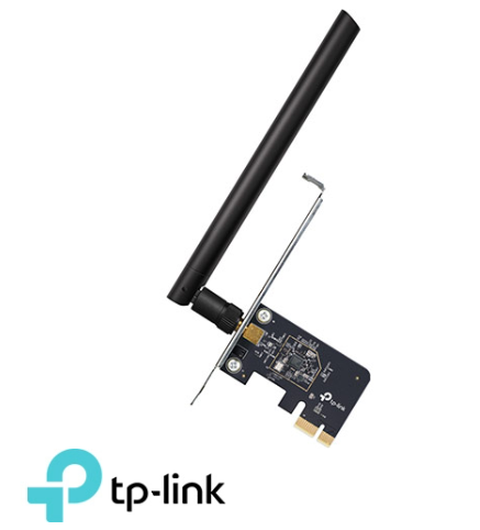 כרטיס רשת אלחוטית TP-Link Archer T2E AC600 Wireless Dual Band PCI Express