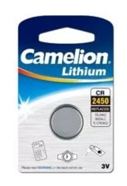 סוללת ליתיום כפתור CAMELION CR2430