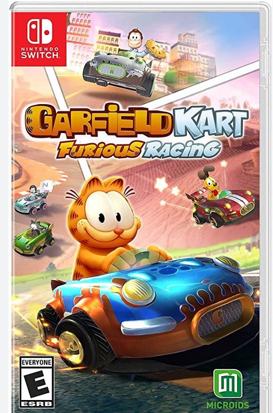 Garfield Kart Furious Racing Nintendo Switch