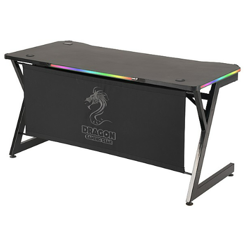 Dragon T7 XL - שולחן גיימינג עם תאורת RGB