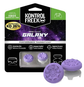 סט מתאמים ארגונומיים לאגודל Nintendo Switch Pro/Xbox מהדורת Galaxy FPS Freek Galaxy Purple XBX/XB1