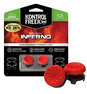 סט מתאמים ארגונומיים לאגודל Nintendo Switch Pro/Xbox FPS Freek Inferno Red XBX/XB1