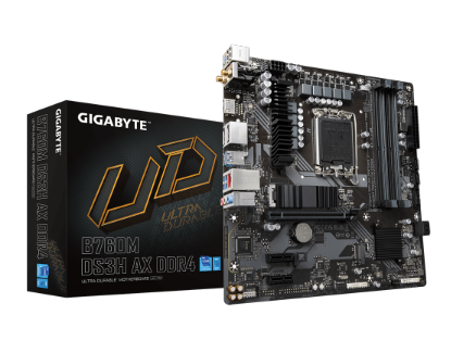 לוח Gigabyte B760M DS3H AX DDR4 1.2 Micro-ATX WIFI6 LGA1700