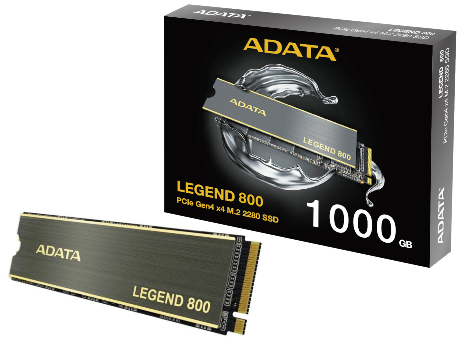 כונן אחסון ADATA SSD LEGEND 800 Gen4 M.2 NVME