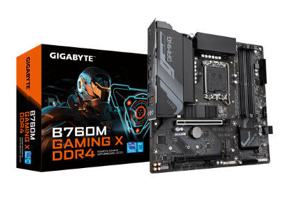לוח Gigabyte B760M GAMING X DDR4 Micro-ATX LGA1700