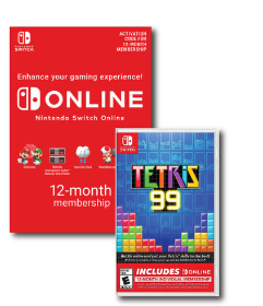 Nintendo Switch 12 Months Online + Tetris נינטנדו