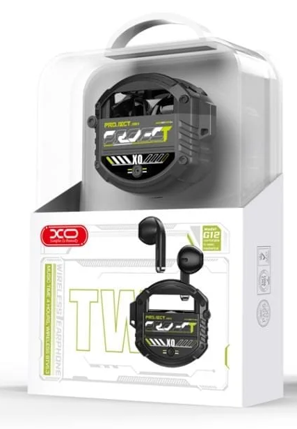 XO-G12 אוזניות גיימינג אלחוטיות TWS שחור