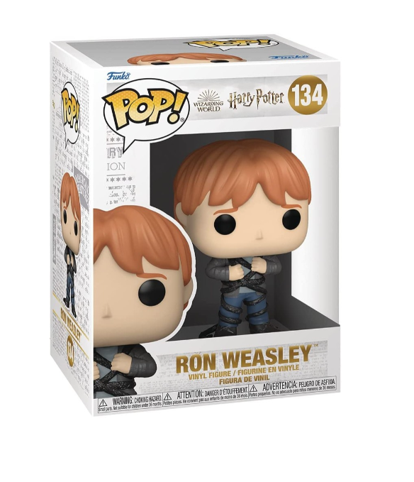 בובת פופ – Funko Pop! Harry Potter 20th Anniversary – Ron in Devil's Snare #134