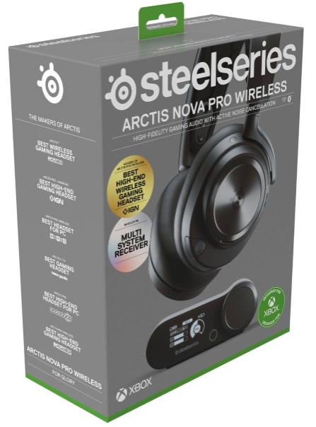 אוזניות גיימינג SteelSeries Arctis Nova Pro Wireless XBOX & PC