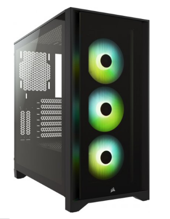 מארז CORSAIR iCUE 4000X RGB Tempered Glass Mid-Tower ATX