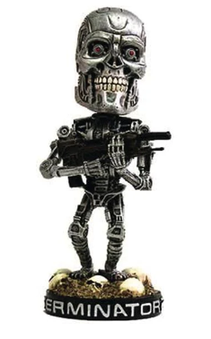 פסל TERMINATOR 2 Headknockers T-800 ENDOSKELETON Bobble Head