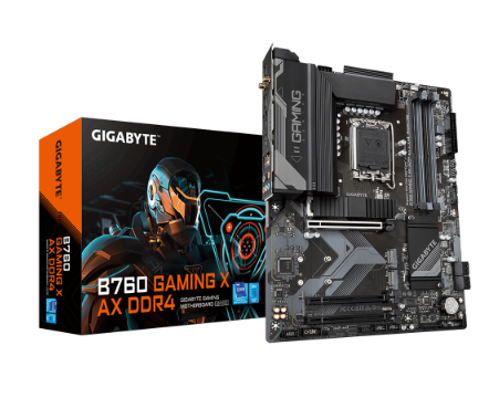 לוח Gigabyte B760 GAMING X AX DDR4 WIFI 6E BT PCIE 4.0 ATX REV1.3