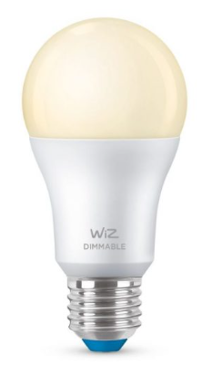 נורת LED חכמה 8W עם טמפרטורת צבע 2.7K