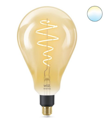 נורת פחם אמבר LED חכמה 6W בגודל PS160 25W PS16