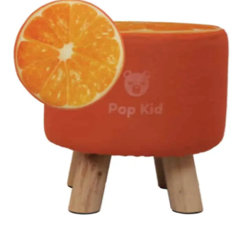 שרפרף רמקול בלוטוס מעוצב לחדר ילדים PopKid – כתום