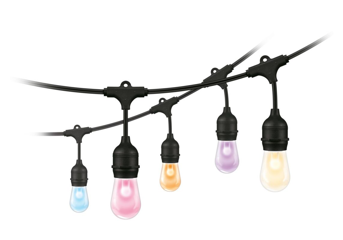 שרשרת תאורה עם 12 נורות באורך 12.7 מטר WiZ t String Lights 16M