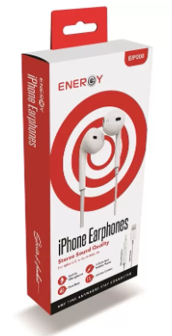 אוזניות ENERGY IPHONE EIP008 לאייפון