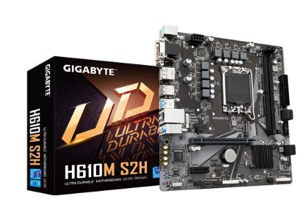 לוח למעבדי אינטל Gigabyte H610M S2H V2 Micro-ATX DDR5