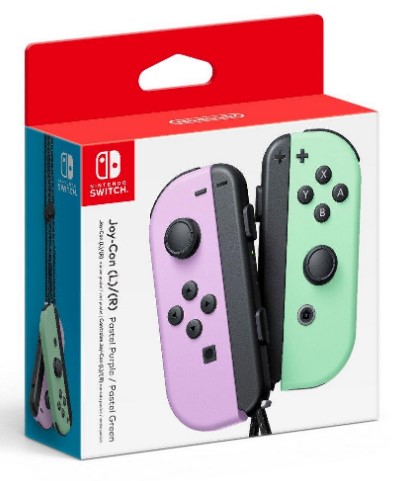 בקר משחק לנינטנדו Nintendo Switch Joy-Con Pair Pastel Purple & Pastel Green