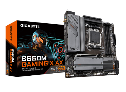 לוח Gigabyte B650M Gaming X AX 1.1 WIFI BT for AMD Zen4 AM5 DDR5