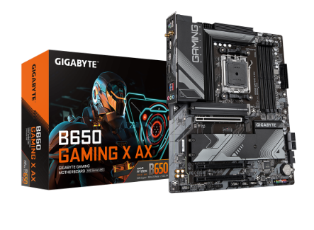 לוח Gigabyte B650 Gaming X AX 1.5 ATX WIFI BT AMD Zen4 AM5 DDR5