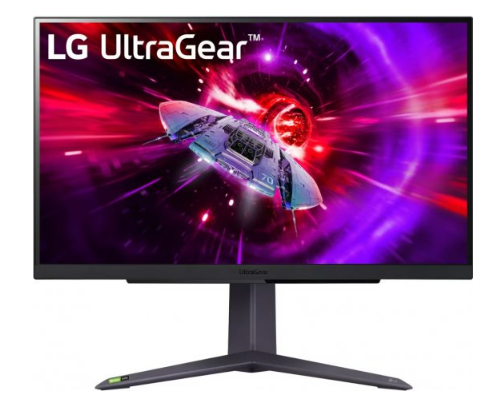 מסך מחשב גיימינג ''LG UltraGear 27GR75Q-B QHD IPS G-Sync 165hz 27 - שחור