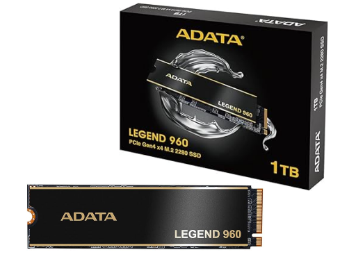 כונן אחסון ADATA SSD LEGEND 960 Gen4 M.2 NVME - ALEG-960