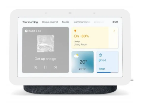 רמקול חכם כולל מסך 7″ Google Nest Hub 2nd Gen