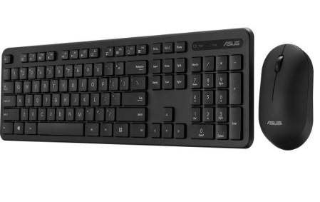 סט מקלדת ועכבר אלחוטיים Asus Wireless Keyboard and Mouse CW100