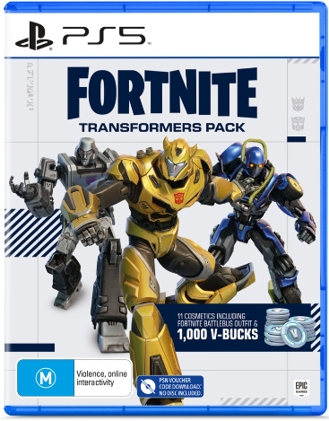 FORTNITE TRANSFORMERS PACK PS5