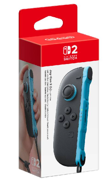 שלט שמאל אלחוטי | Nintendo Switch 2 Joy-Con (L) Neon Blue