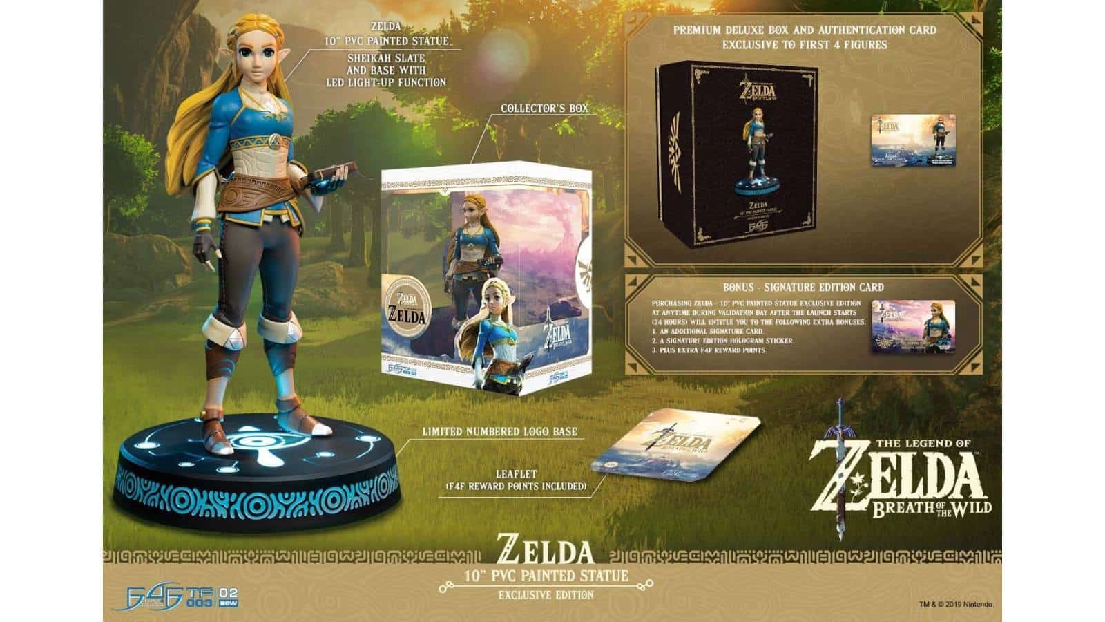 פסלון אספנות – Zelda – Breath of the Wild Collector’s Edition