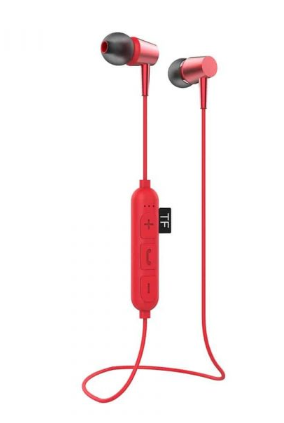 אוזניות אלחוטיות ואיכותיות לסלולאר Yookie K334 בצבע אדום