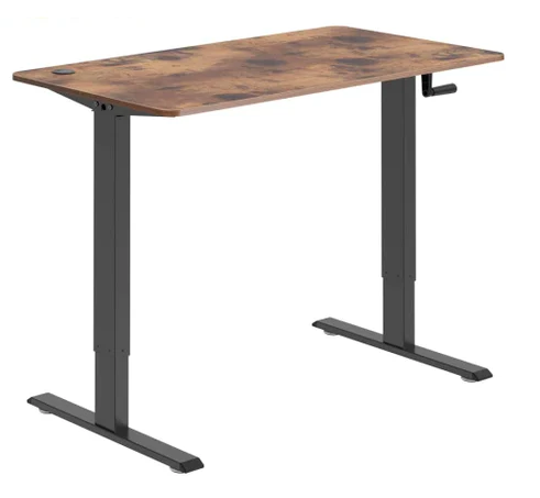 שולחן ישיבה-עמידה דגם מעץ N12-22R-B LUMI