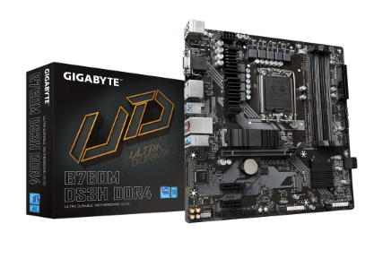 לוח Gigabyte B760M DS3H DDR4 LGA1700 MultiviewX4 Micro-Atx