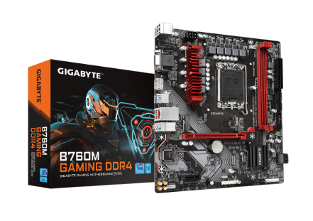 לוח Gigabyte B760M GAMING DDR4 Micro-ATX LGA1700