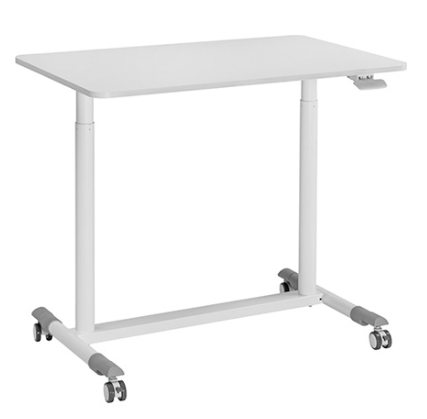 שולחן עמידה ישיבה נייד כולל נעילה וכיוון גובה Lumi G02-22DR-B