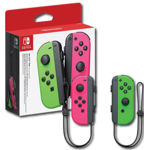 ‏בקר משחק 107377 Joy-Con Set (L+R) Neon Pink/Neon Green