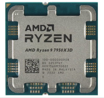 מעבד גיימינג AMD Ryzen 9 7950X3D 5.7Ghz 16 Cores AM5