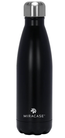 בקבוק נירו שומר קור/חום 500 מ"ל שחור 500 מ"ל שחור | MIRACASE