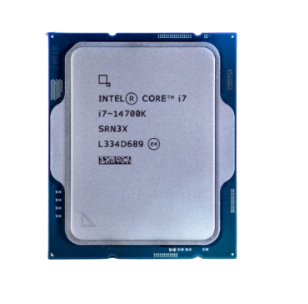 מעבד דור 14 Intel I7-14700KF Tray 20 cores NO GPU LGA1700