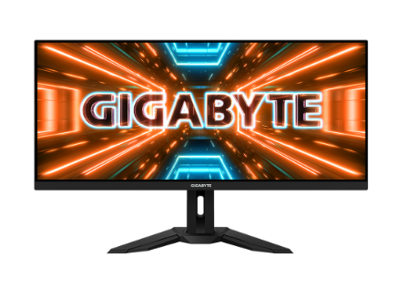 מסך מחשב Gigabyte M34WQ 144HZ UWQHD 1MS HDR400 IPS